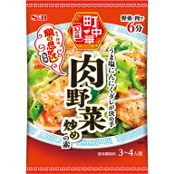【公式】 S&B 町中華 肉野菜炒めの素 64g エスビー食品 公式 中華調味料 町中華 鶴の恩がえし 監修 東京 …