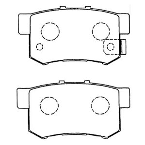�y���ʎ����ԃu���[�L�p�b�h�zHONDA CR-V�^��: RD4, RD5, RD6, RD7�@�A�R�[�h�^��: CM1, CM2, 20A, 24E, 24EL �@�I�f�b�Z�C�^��: RA1, RA2, RA3, RA4�@�X�e�b�v���S���^��: RF2, RF4, RF6, RF8�@���A�p�@���E�Z�b�g�@4