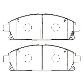 【普通自動車ブレーキパッド】NISSAN エクストレイル型式: T30, NT30, PNT30　 エリシオン型式: RR1, RR2, RR3, RR4, RR5, RR6　MDX型式: YD1　フロント用ブレーキパッド左右セット　4枚セット　GAB品番: GABF-NH09W629 【送料無料】
