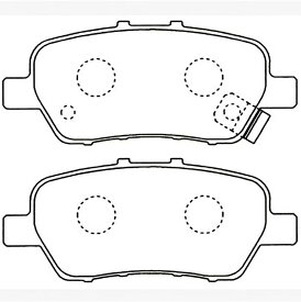 【普通自動車ブレーキパッド】HONDA オデッセイ 型式: RC4, RB1　クロスロード 型式: RT1, RT2　エリシオン 型式: RR1, RR2, RR3　ストリーム型式: RN7, RN8, RN9　リア用ブレーキパッド　左右セット　4枚セット　GAB品番: GABF-H29W698【送料無料】