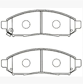 【普通自動車ブレーキパッド】　MAZDA アクセラ 型式: BL5FP, BL5FW, BKEP, BLEAP, BLEFP, BLFFP, BLEAW, BLEFW, BLFFW, BK3P, BL3FW　リア用ブレーキパッド　左右セット　4枚セット　GAB品番: GABF-NS39W726【送料無料】