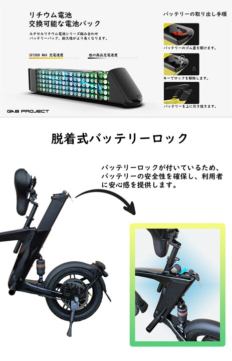 楽天市場】特定小型原動機付自転車 電動バイク SPIDER MAX 免許不要 