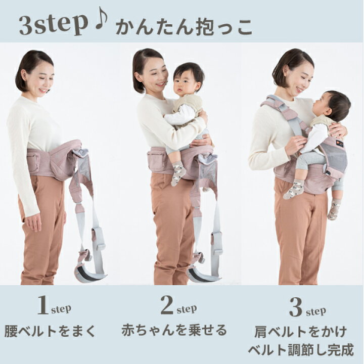 楽天市場】ナップナップ たためるヒップシートTran・シングル 