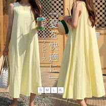 楽天市場】レモンイエロー（袖の長さノースリーブ）（ワンピース 