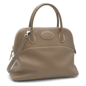 [返品OK] エルメス ボリード31 X刻印 2016年製 トリヨンクレマンス エトゥープ シルバー金具 ハンドバッグ ショルダーバッグ 2WAY 【中古】【送料無料】