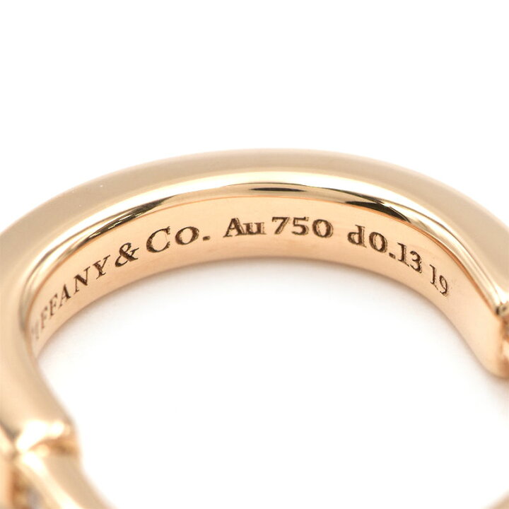 TIFFANY&Co. ティファニー Au750 3.6g ピンキーリング