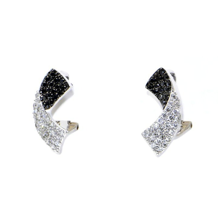 楽天市場】[返品OK] 両耳合計0.6ct天然ダイヤピアス K18WG 0.44ct 