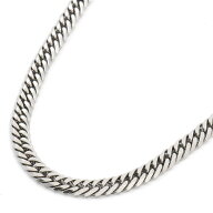 [返品OK] 喜平ネックレス 6面ダブル 50cm 51.0g Pt850 造幣局検定刻印 プラチナ キヘイネックレス 【中古…