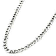 [返品OK] 喜平ネックレス 8面シングル 57cm 48.1g Pt850 造幣局検定刻印 プラチナ キヘイネックレス 【中…