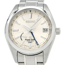 [返品OK] グランドセイコー メンズ SBGE005 9R66-0AC0 パワーリザーブ GMT マスターショップ限定 シルバー スプリングドライブ 腕時計【中古】【送料無料】