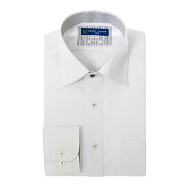 ワイシャツ 形態安定 長袖 白 ホワイト ワイドカラー ワイド スリム 細身 シャツハウス メンズ ドレスシャツ 24FA 2406ss