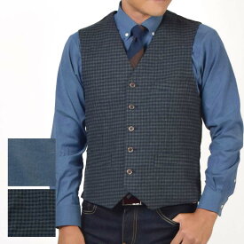 【最大500円オフクーポンあり！】 ジレ ベスト ビジネス フォーマル 全2色 ネイビー ブルー 起毛 おしゃれ ワイシャツ メンズ 2512SS