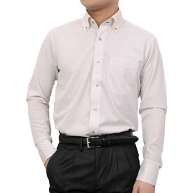 ノーアイロン 長袖 スリムフィット ボタンダウン スーパーストレッチ ブラウン 市松模様 ニット 裄詰め不可 2601tf DF2601 2512CL 2602ft