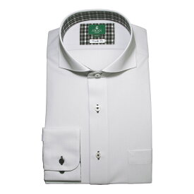 ノーアイロン 吸汗速乾 長袖 メンズ シャツ カッタウェイ ニット ストレッチ グレー レギュラーフィット