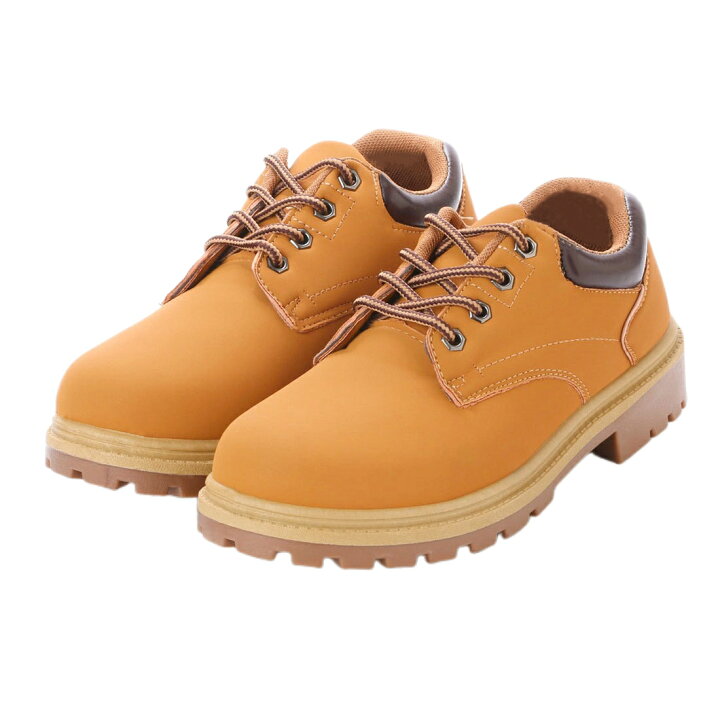 ☆新品☆【16436_CAMEL_24.0】ローカットイエローブーツ、ワークブーツ 