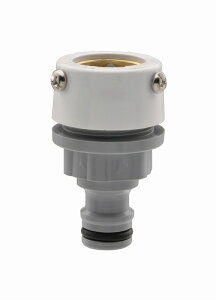 GAONA ガオナ KAKUDAI カクダイ 【GA-QA003】 万能口金 ワンタッチ接続用 (蛇口ニップル ビス止め 呼13の蛇口用)