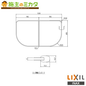 INAX LIXILyYFK-1594B-KzCt^ gt^ CfAg[ oX  NV