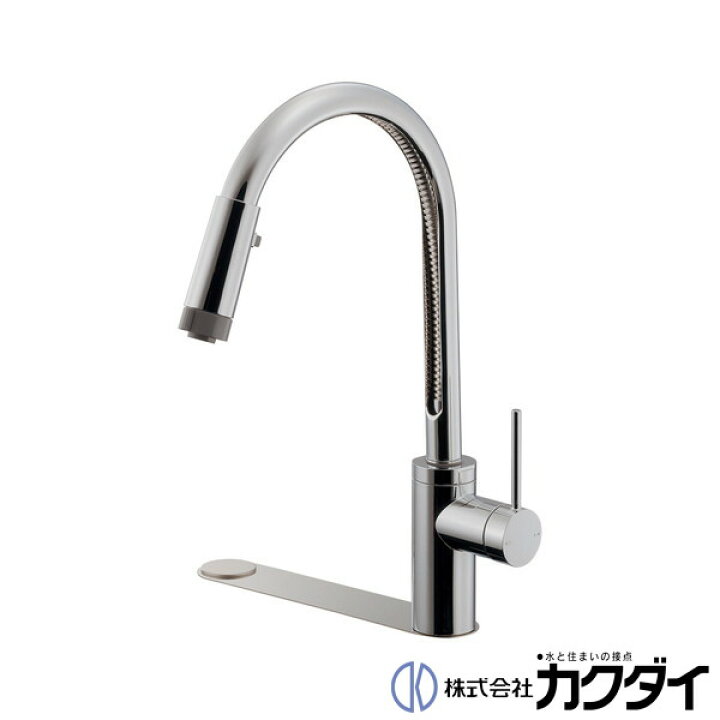 楽天市場】カクダイ KAKUDAI【116-113】シングルレバー混合栓(シャワー 