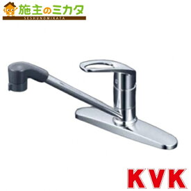KVK 【KM5091TF】 流し台用シングルレバー式シャワー付混合栓 混合水栓 キッチン