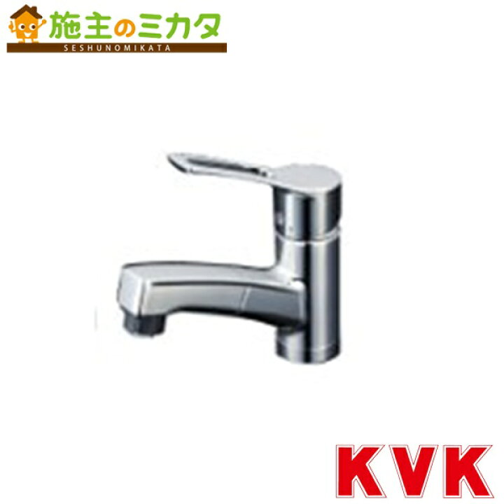楽天市場】KVK 【KM8001TF】 洗面用シングルレバー式シャワー付混合栓 