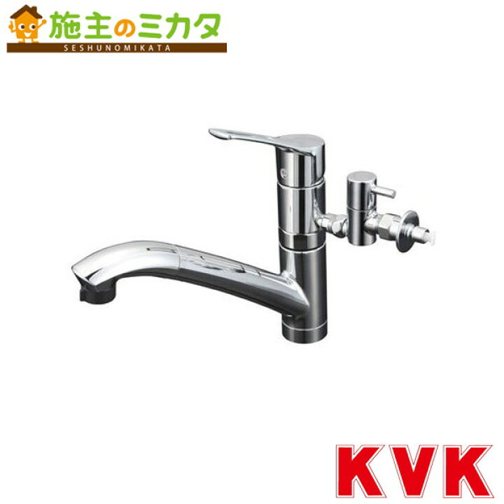 楽天市場】KVK 【KM5031ZTTU】 流し台用シングルレバー式シャワー付 