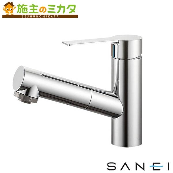 SANEI シングルスプレー混合栓(洗髪用) K37531JV-13 (水栓金具) 価格