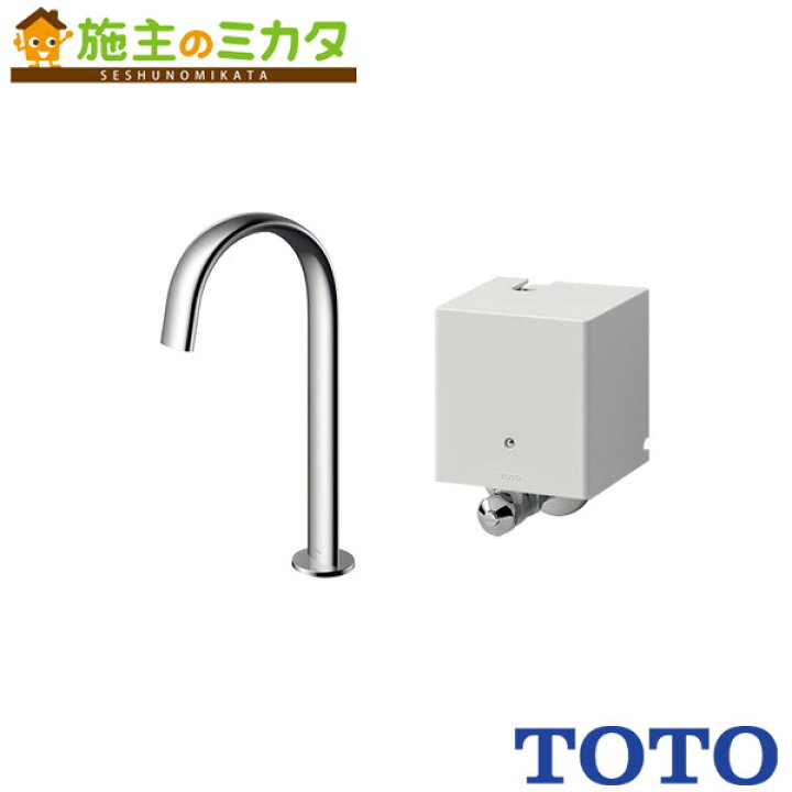 楽天市場】TOTO 台付自動水栓 アクアオート【TLE24SL1W】発電タイプ 単 