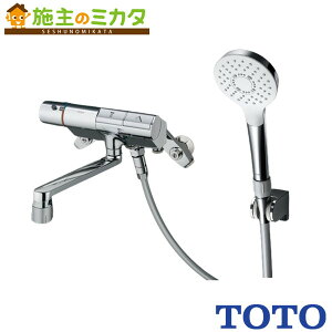 TOTO 壁付サーモスタット混合水栓【TMN40TY3Z】タッチコンフォートウエーブ1モード めっき ハイカット寒冷地 ニューウェーブ
