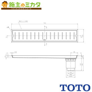 TOTO �����r�����j�b�g �X�e�����X�yYTB750SR�z��h���w�^�C�v �c�����g���b�v 150�p�^�C���p �󒍐��Y�i
