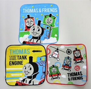 きかんしゃトーマス ミニタオル プチタオル 3枚組セット/子供 キッズ/キャラクター/幼稚園/保育園/入園準備/持ち物/プチタオル/ポケット タオル/ハーフタオルハンカチ/ミニハンカチ/ハンド
