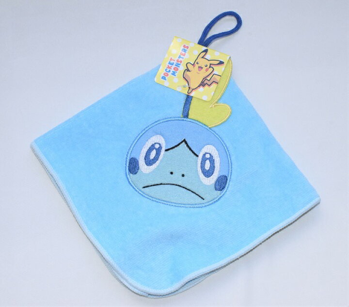 楽天市場 はみ出しアップリケ付ループ付きタオル ポケモン ピカチュウ イーブイ サルノリ ヒバニー メッソン保育園 幼稚園 準備 入園 持ち物 キャラクター 子供 ループタオル 紐付きタオル お手拭きタオル ひも付きタオル ループ付き ポケットモンスター グッズ 33ｃｍ