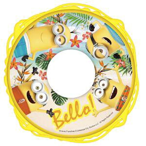 【全国送料無料】【ST玩具安全基準合格商品】【ミニオンズ minions 70cm】 浮き輪 うきわ こども 子ども用 