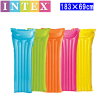 【全国送料無料】INTEX エコノマット 浮輪 うきわ ウキワ 浮き輪 浮具183×69cm 日本正規品 インテックス…