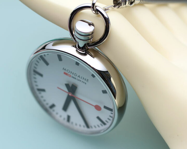 楽天市場】MONDAINE モンディーン 鉄道時計 懐中時計 ポケットウォッチ 