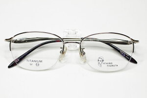 ツルタイチロウ 鶴田 一郎 メガネフレーム 日本製 横顔を美しくをテーマに華やかなフレームです。当店長期在庫品 激安価格ご奉仕品「ROSE-Col2」価格41800円税込【送料無料】