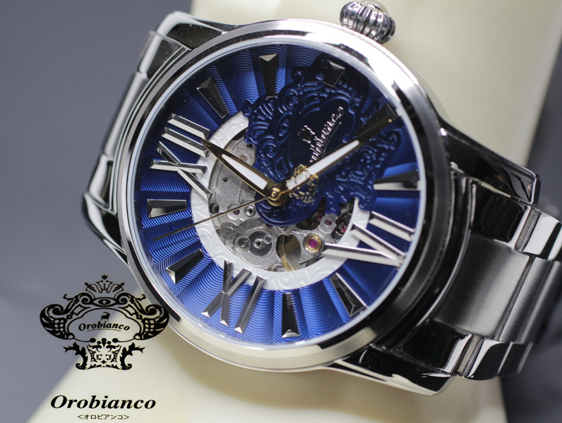 オロビアンコ 時計 Orobianco 自動巻き 腕時計 メンズ オラクラシカ インペリアルブルー OR-0011-501 【正規品】【送料無料】 |  時計・宝石・眼鏡の生巧堂
