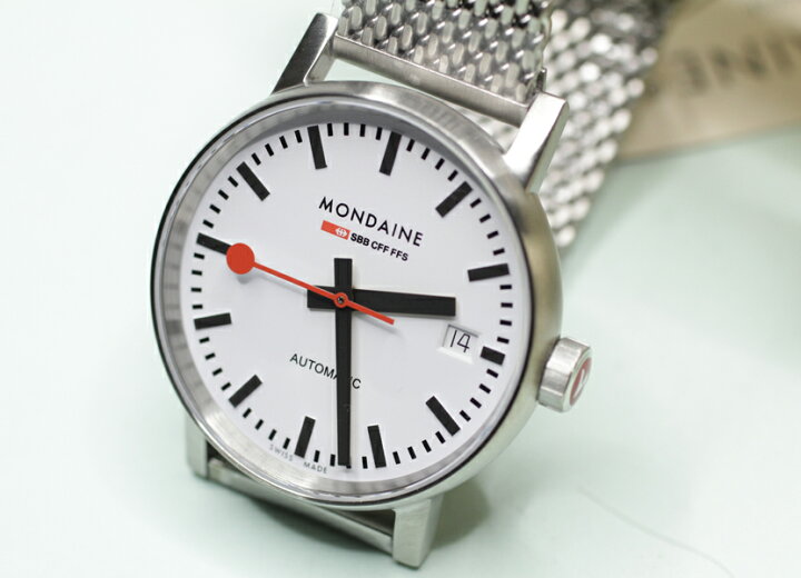 楽天市場】MONDAINE モンディーン エヴォ2 自動巻き 35mm 腕時計 