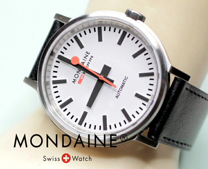 楽天市場】MONDAINE モンディーン 自動巻き オートマチック Backlight 