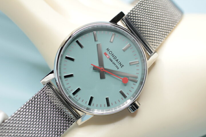 楽天市場】MONDAINE モンディーン 腕時計 エヴォ2 スイス鉄道時計 35mm 