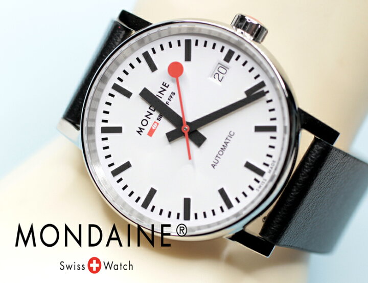 楽天市場】MONDAINE モンディーン エヴォ2 自動巻き 35mm 腕時計  