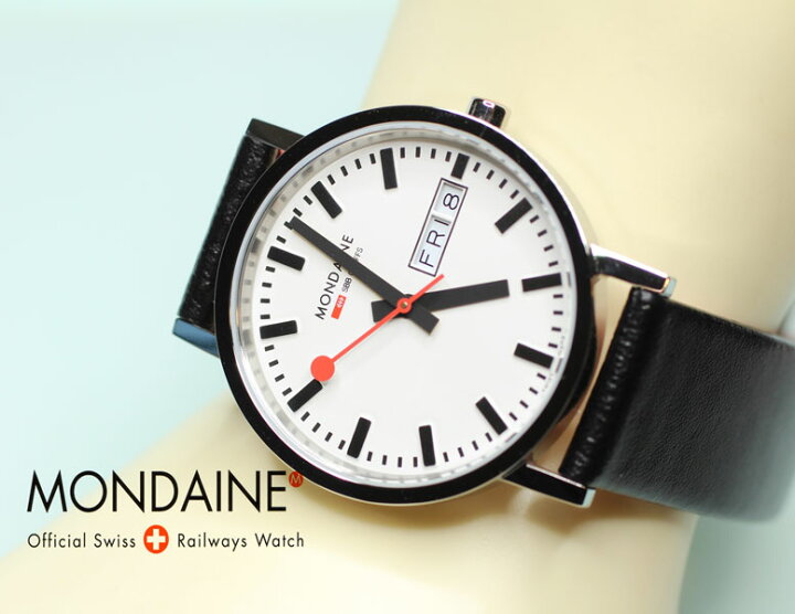 楽天市場】MONDAINE モンディーン クラシック デイデイト ユニセックス 