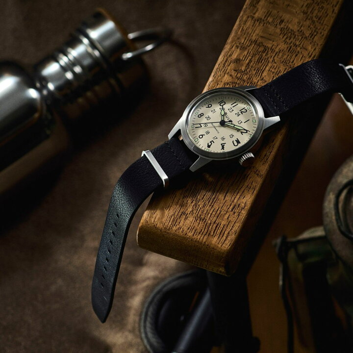 BULOVA腕時計 自動巻き ミリタリー Military 96A246