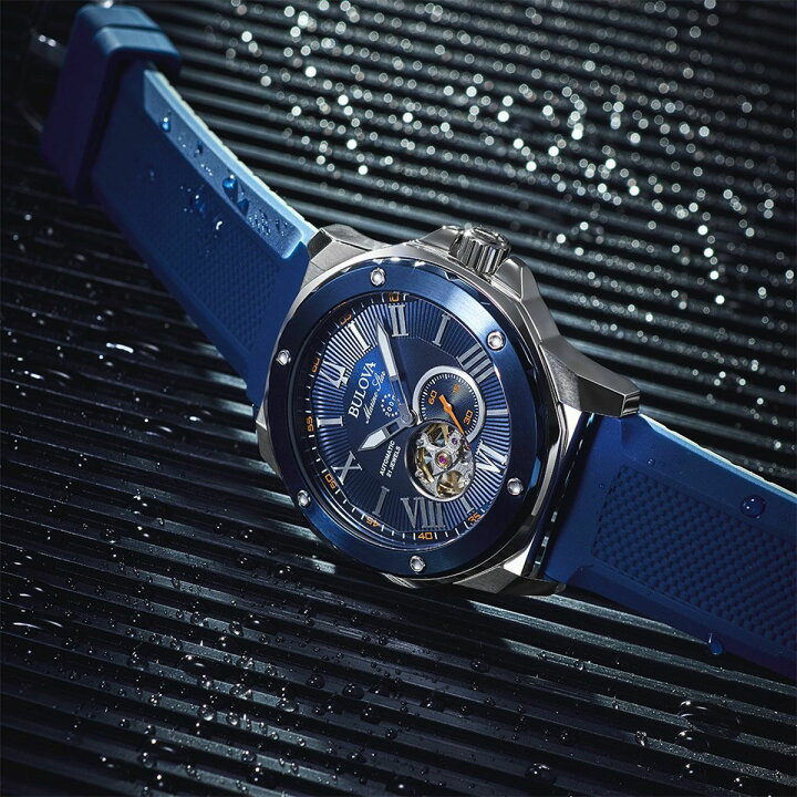 楽天市場】ブローバ BULOVA 腕時計 メンズ 自動巻き マリンスター 