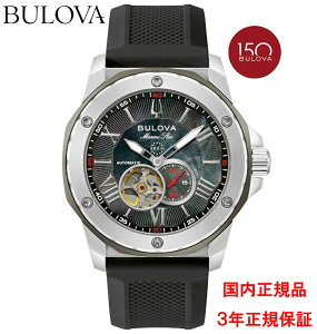 �u���[�o BULOVA �r���v �����Y �������� �}�����X�^�[ Marine Star 150���N�L�O ���{���胂�f�� �}�U�[�I�u�p�[�������� 98A332 ���K�i ���[�J�[3�N�ԕۏ� ��������