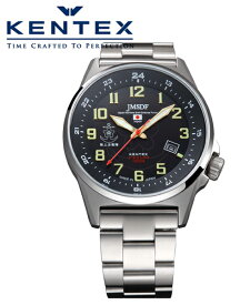 ケンテックス KENTEX ソーラー 腕時計 JSDF 海上自衛隊モデル ブラック S715M-06 正規品 送料無料