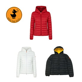 セイブ ザ ダック Save The Duck フード ジャケットGIGA 9 WOMEN'S GIGA QUILTED JACKET 軽量 防寒 保温 カジュアル アウトドア 長袖 アウター トラベル ウェア ダウン レディース 冬物