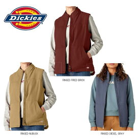 Dickies ディッキーズ WOMENS SHERPA DUCK VEST ベスト　レディース