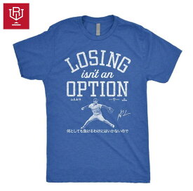 Rotowear ロトウェア Losing Isn’t An Option T-Shirt 大谷翔平 Tシャツ ドジャース MLB 野球 ユニセックス Tシャツ 大人 一般 半袖