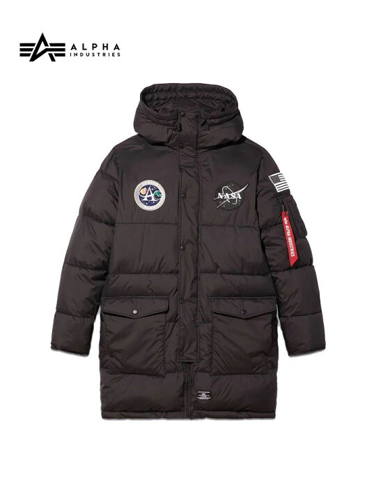 日本未発売】NASA×チャンピオン コラボ_Anorak 銘打つ Parka_XL 