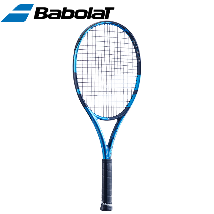 バボラピュアドライブ PURE DRIVE 2021 107 オーバーサイズ (101447) 285g 軽い 硬式テニス ラケット黒  メタリックブルー サイドバンパー テニスラケット送料無料 オールラウンド | e-ShopSmart
